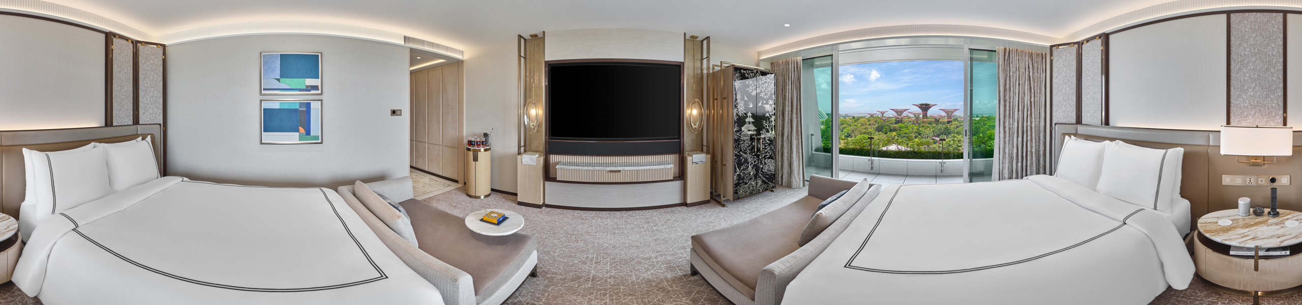 Marina Bay Sands Singapore Hotel Virtual Tour